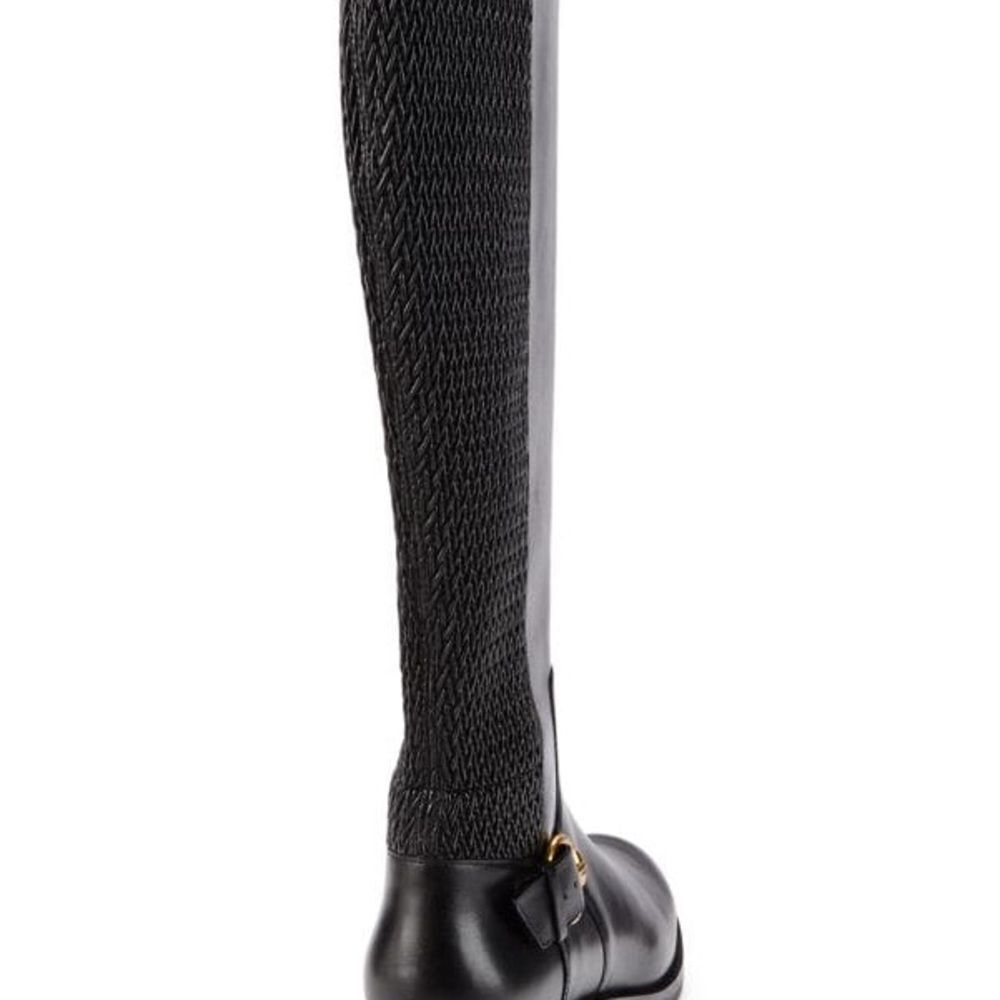 Cole Haan Elegant Black Knee High Boots - Picture 5 of 6